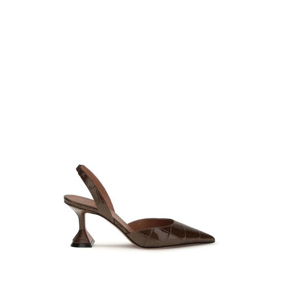 Amina Muaddi Women Holli Slingback Pumps